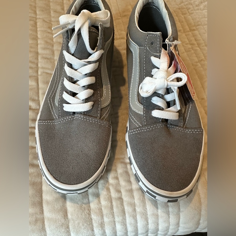 Vans Youth/Junior Gray Sneakers